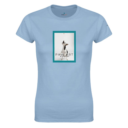 Paw Art By Prinz-Classic Womens Crewneck T-shirt | Gildan® 64000L