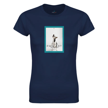 Paw Art By Prinz-Classic Womens Crewneck T-shirt | Gildan® 64000L