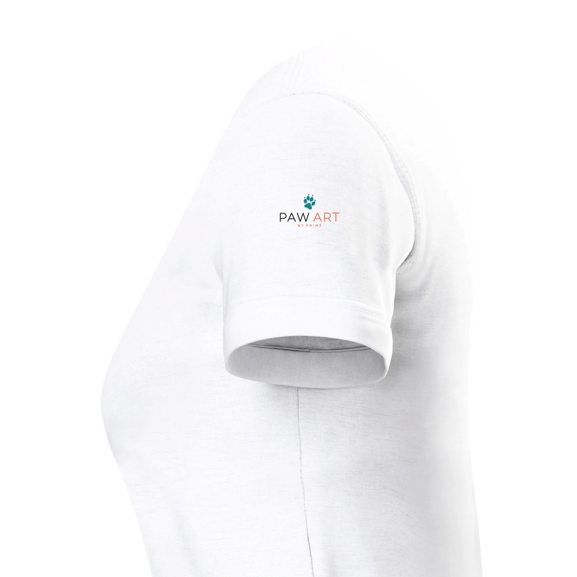 Paw Art By Prinz-Classic Womens Crewneck T-shirt | Gildan® 64000L - Official Pawtastic Pal