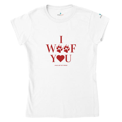 Paw Art By Prinz-Valentine's Classic Womens Crewneck T-shirt | Gildan® 64000L