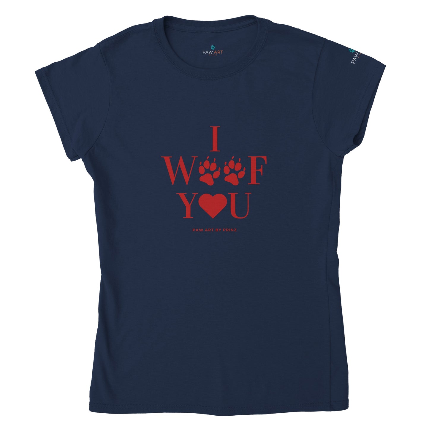 Paw Art By Prinz-Valentine's Classic Womens Crewneck T-shirt | Gildan® 64000L