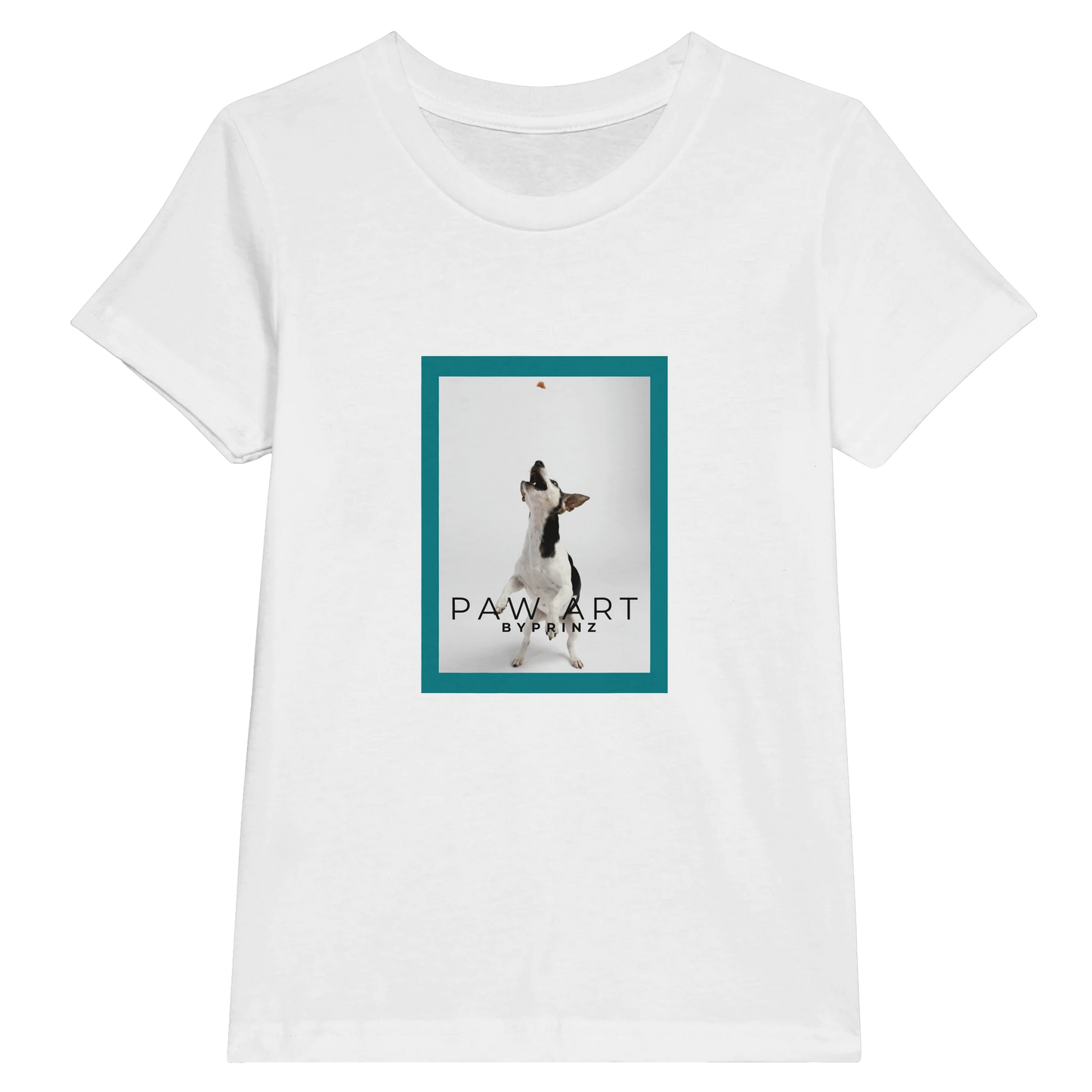 Paw Art By Prinz-Premium Kids Crewneck T-shirt