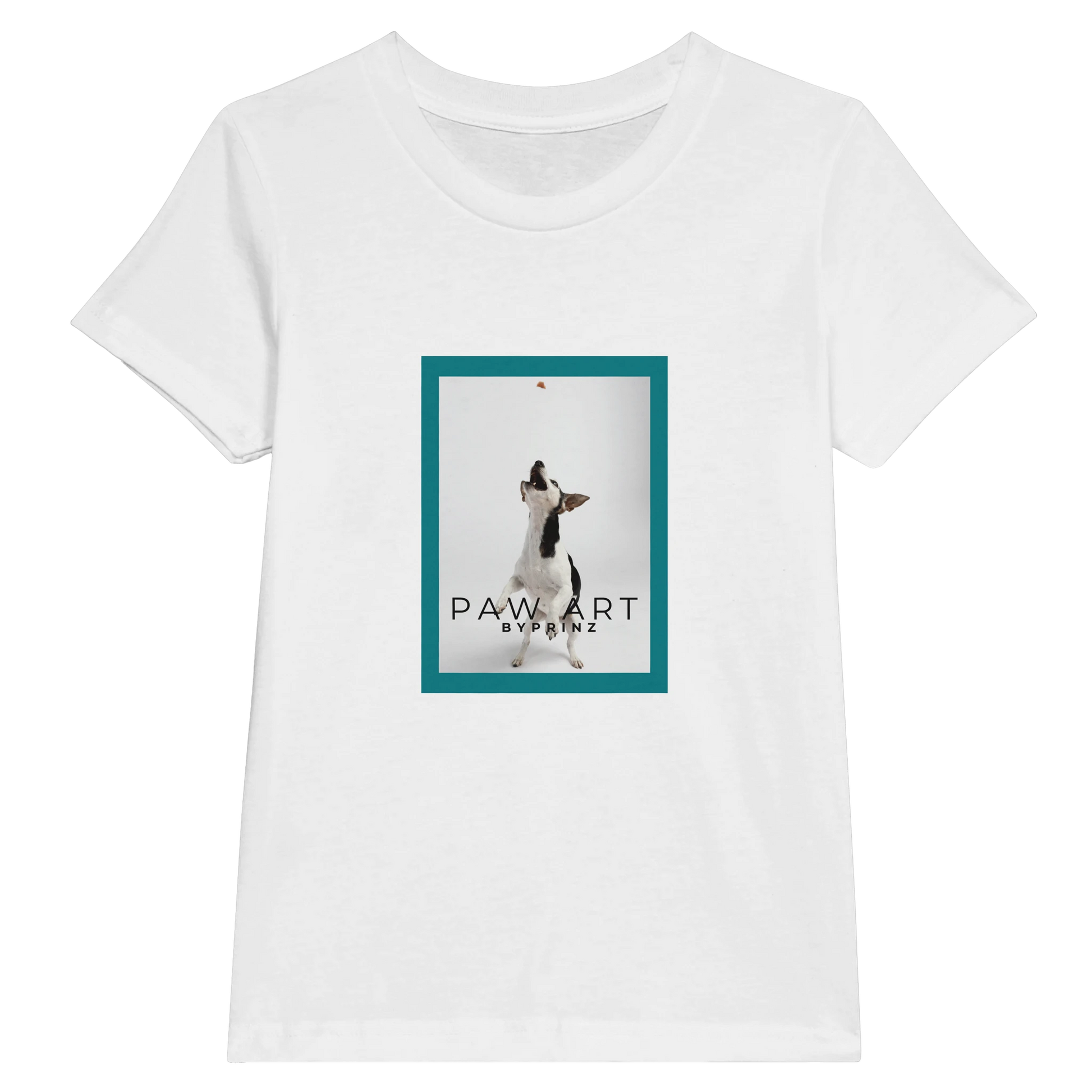 Paw Art By Prinz-Premium Kids Crewneck T-shirt