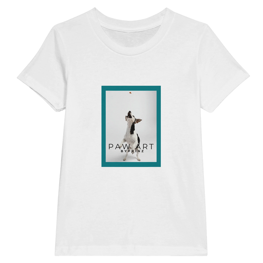 Paw Art By Prinz-Premium Kids Crewneck T-shirt