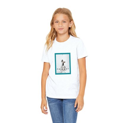 Paw Art By Prinz-Premium Kids Crewneck T-shirt