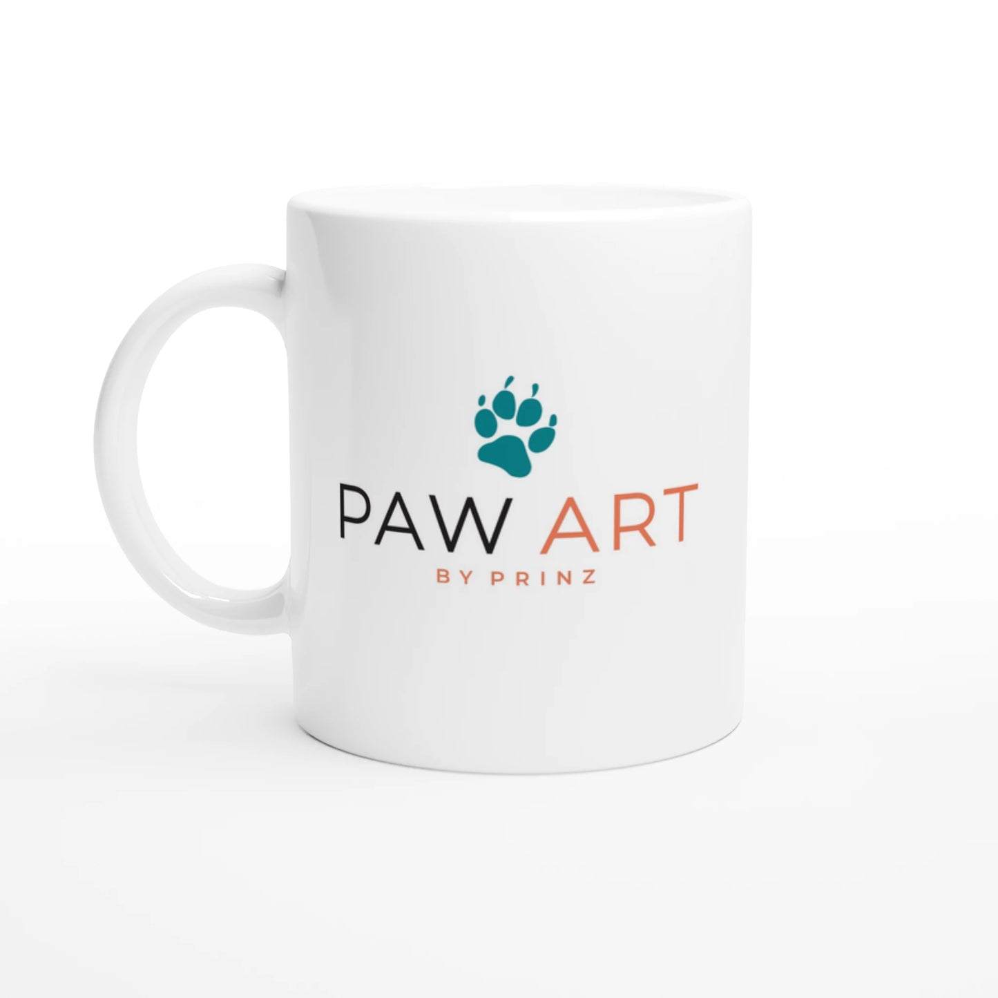 Paw Art By Prinz-White 11oz Ceramic Mug