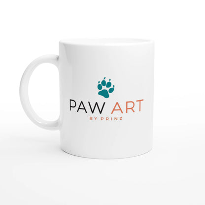 Paw Art By Prinz-White 11oz Ceramic Mug