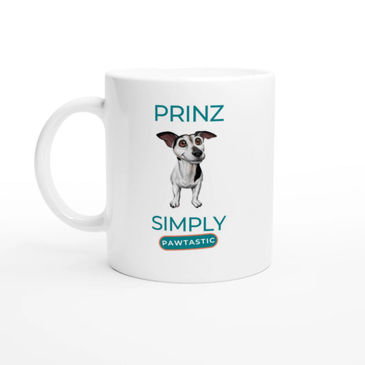 Paw Art By Prinz-White 11oz Ceramic Mug