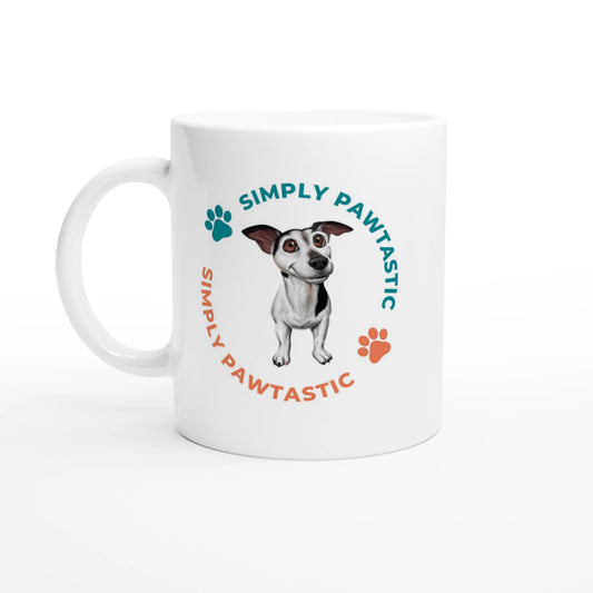 Paw Art By Prinz-White 11oz Ceramic Mug