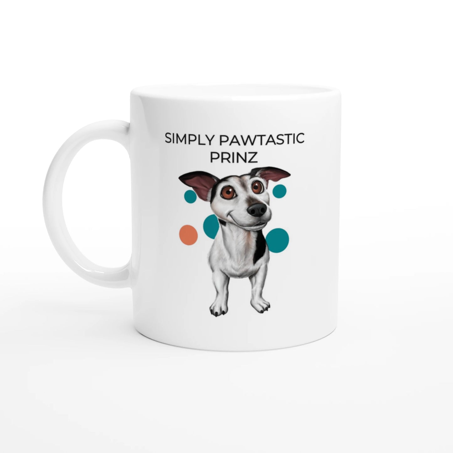 Paw Art By Prinz-White 11oz Ceramic Mug