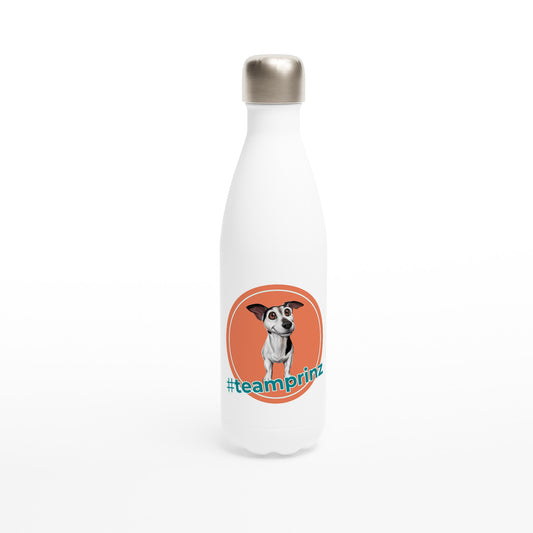 Paw Art By Prinz-White 17oz Stainless Steel Water Bottle